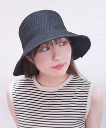 polcadot | ソフトペーパーリボンハット(ハット)