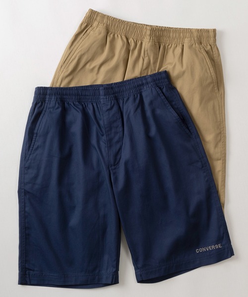 CONVERSE（コンバース）の「【CONVERSE/コンバース】ブランドネーム ワンポイントロゴ刺繍デザイン コットンツイル ショーツ/ハーフパンツ（その他パンツ・メンズ・ネイビー/ブラック/ライトグリーン/ホワイト/ベージュ/サックスブルー/イエロー/カーキ・M/XL/L）」の6枚目の写真