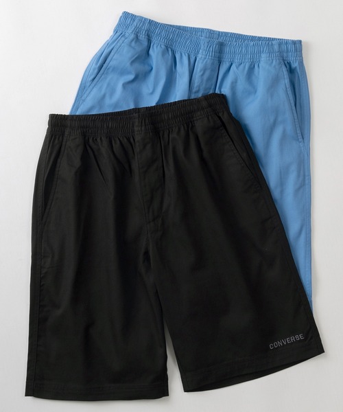 CONVERSE（コンバース）の「【CONVERSE/コンバース】ブランドネーム ワンポイントロゴ刺繍デザイン コットンツイル ショーツ/ハーフパンツ（その他パンツ・メンズ・ネイビー/ブラック/ライトグリーン/ホワイト/ベージュ/サックスブルー/イエロー/カーキ・M/XL/L）」の3枚目の写真