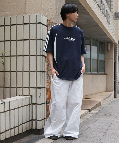 セール】【UNISEX】SAINTPAIN／CIRCLE ロゴラインT（Tシャツ