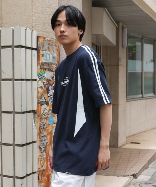 セール】【UNISEX】SAINTPAIN／CIRCLE ロゴラインT（Tシャツ