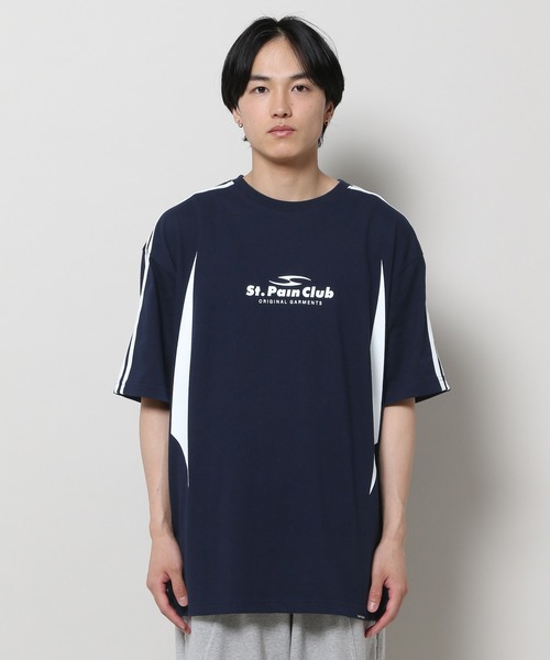 tシャツ 「UNISEX」SAINTPAIN／CIRCLE ロゴラインT レディース メンズ tシャツ 「UNISEX」SAINTPAIN／CIRCLE ロゴラインT レディース