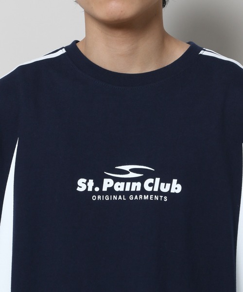 セール】【UNISEX】SAINTPAIN／CIRCLE ロゴラインT（Tシャツ