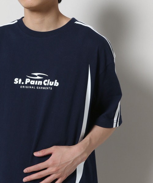 セール】【UNISEX】SAINTPAIN／CIRCLE ロゴラインT（Tシャツ