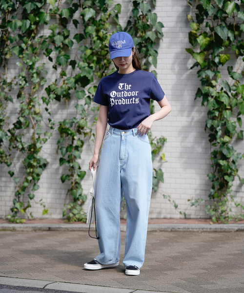 OUTDOOR PRODUCTS(アウトドアプロダクツ)の「≪追加分 2≫LEE 別注ハイウエストルーズデニム(デニムパンツ・レディース・ネイビー・X-SMALL/SMALL/MEDIUM)」の20枚目の写真