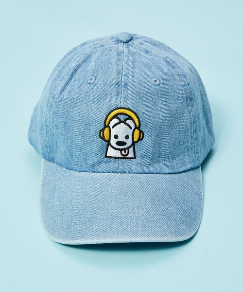 FREAK'S STORE(フリークスストア)の「matsui×FREAK'S STORE/マツイ×フリークスストア 別注「ミュージック」ワンポイント 6パネル 刺繍キャップ(キャップ・メンズ・グレー/ブラック/ホワイト・フリ-)」の5枚目の写真