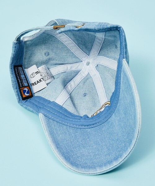 FREAK'S STORE(フリークスストア)の「matsui×FREAK'S STORE/マツイ×フリークスストア 別注「ミュージック」ワンポイント 6パネル 刺繍キャップ(キャップ・メンズ・グレー/ブラック/ホワイト・フリ-)」の9枚目の写真
