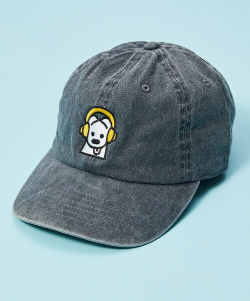 FREAK'S STORE(フリークスストア)の「matsui×FREAK'S STORE/マツイ×フリークスストア 別注「ミュージック」ワンポイント 6パネル 刺繍キャップ(キャップ・メンズ・グレー/ブラック/ホワイト・フリ-)」の12枚目の写真