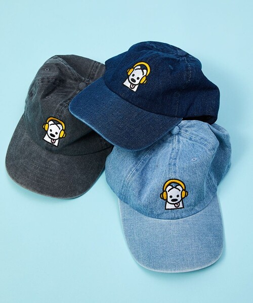 FREAK'S STORE(フリークスストア)の「matsui×FREAK'S STORE/マツイ×フリークスストア 別注「ミュージック」ワンポイント 6パネル 刺繍キャップ(キャップ・メンズ・グレー/ブラック/ホワイト・フリ-)」の13枚目の写真