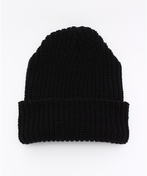 AMERICAN RAG CIE（アメリカンラグシー）の「AMERICAN RAG CIE ビックワッチキャップ(MADE IN USA) /  104-AFA-SB153-0101-US（ニットキャップ/ビーニー・メンズ・バーガンディー/ブラック/ライトグレー・FREE）」の2枚目の写真