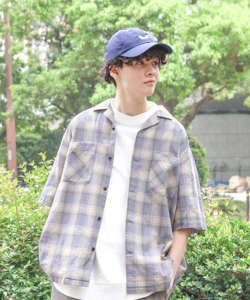 niko and...（ニコアンド）の「カラーロゴナイロンキャップ（キャップ・メンズ・ベージュ/オレンジ/ブラック/ネイビー・FREE）」の13枚目の写真