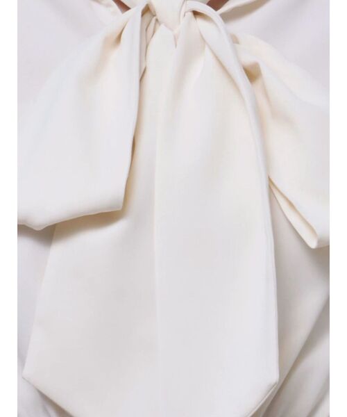 MERCURYDUO（マーキュリーデュオ）の「ロゴラインゴムリボンブラウス（シャツ/ブラウス・レディース・オフホワイト/アイボリー/ブラック・FREE）」の17枚目の写真