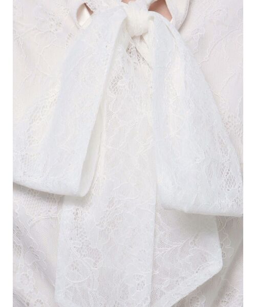 MERCURYDUO（マーキュリーデュオ）の「ロゴラインゴムリボンブラウス（シャツ/ブラウス・レディース・オフホワイト/アイボリー/ブラック・FREE）」の19枚目の写真