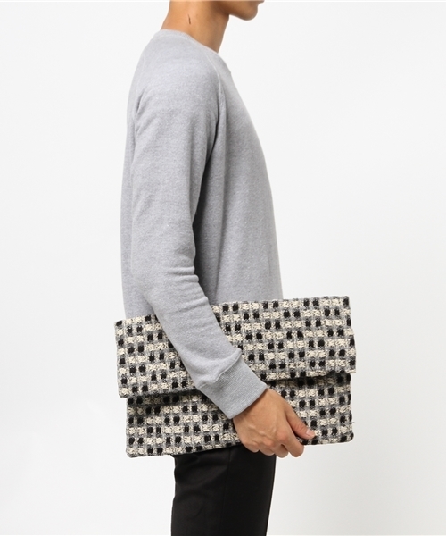 ITADAKI(イタダキ)の「「iTADAKi(イタダキ) クッションクラッチバック(クラッチバッグ・メンズ・ブルー/ブラック/その他1/ベージュ・FREE)」の5枚目の写真