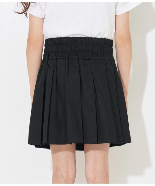 ANAP kids（アナップキッズ）の「ハートボタン裾プリーツスカート（スカート・キッズ・ホワイト/ブラック/サックスブルー/ネイビー/ベージュ・110cm/120cm/130cm）」の18枚目の写真