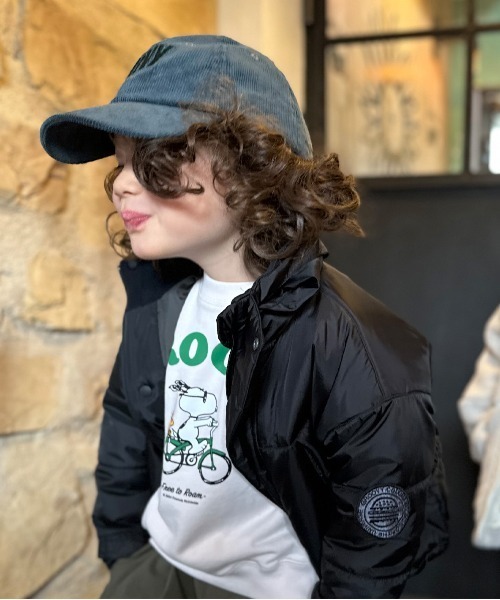 GROOVY COLORS（グルービーカラーズ）の「GRVY Cap（キャップ・キッズ・アイボリー/ネイビー/ダークグリーン・MEDIUM/LARGE）」の2枚目の写真