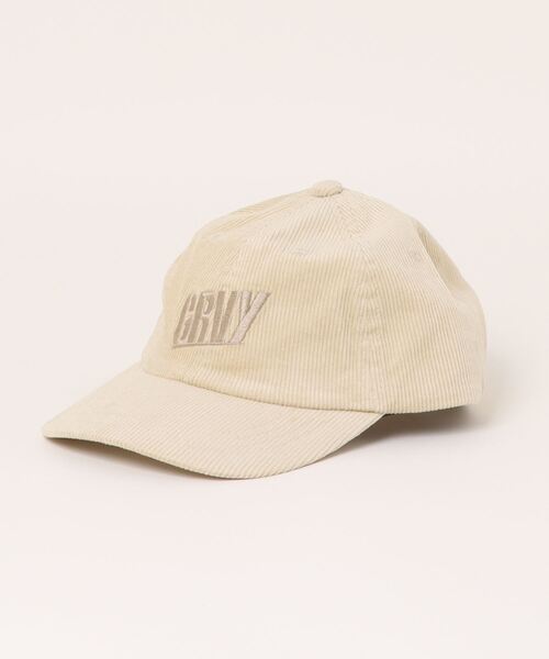 GROOVY COLORS（グルービーカラーズ）の「GRVY Cap（キャップ・キッズ・アイボリー/ネイビー/ダークグリーン・MEDIUM/LARGE）」の4枚目の写真