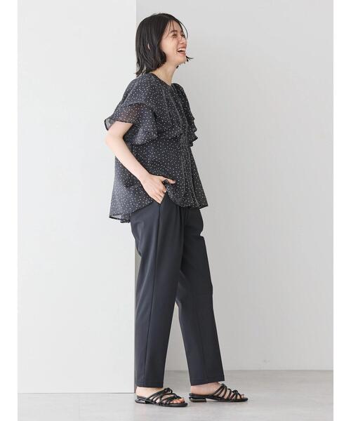 AMERICAN HOLIC(アメリカンホリック)の「接触冷感シアーフリルブラウス(シャツ/ブラウス・レディース・ブラック/ドット・M/L)」の11枚目の写真