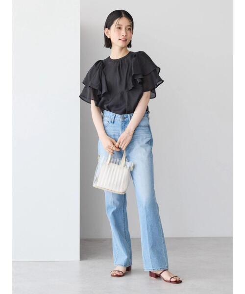 AMERICAN HOLIC(アメリカンホリック)の「接触冷感シアーフリルブラウス(シャツ/ブラウス・レディース・ブラック/ドット・M/L)」の19枚目の写真