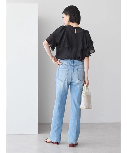 AMERICAN HOLIC(アメリカンホリック)の「接触冷感シアーフリルブラウス(シャツ/ブラウス・レディース・ブラック/ドット・M/L)」の20枚目の写真