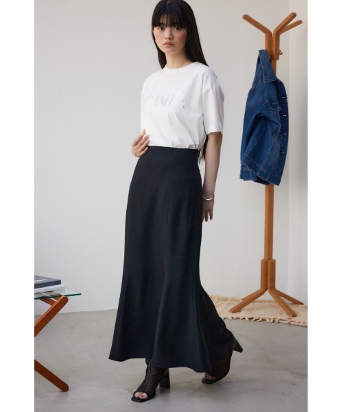 AZUL by moussy（アズールバイマウジー）の「メタリックロゴTシャツ（Tシャツ/カットソー・レディース・オフホワイト/グレー/ブラック・FREE）」の11枚目の写真