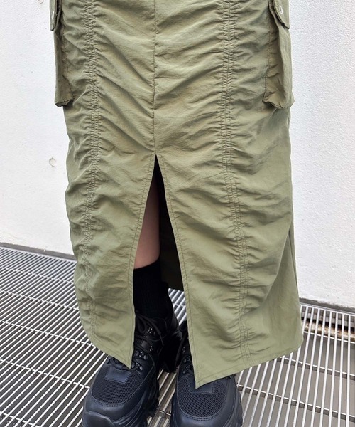 【セール】ギャザーロングスカート(スカート)|ENVYM(アンビー) 【セール】ギャザーロングスカート(スカート)|ENVYM(アンビー)