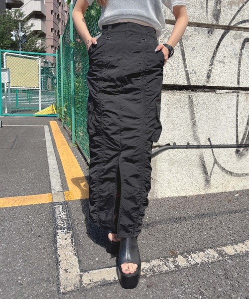 【セール】ギャザーロングスカート(スカート)|ENVYM(アンビー) 【セール】ギャザーロングスカート(スカート)|ENVYM(アンビー)