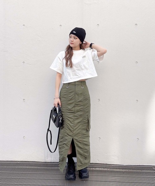 【セール】ギャザーロングスカート(スカート)|ENVYM(アンビー) 【セール】ギャザーロングスカート(スカート)|ENVYM(アンビー)