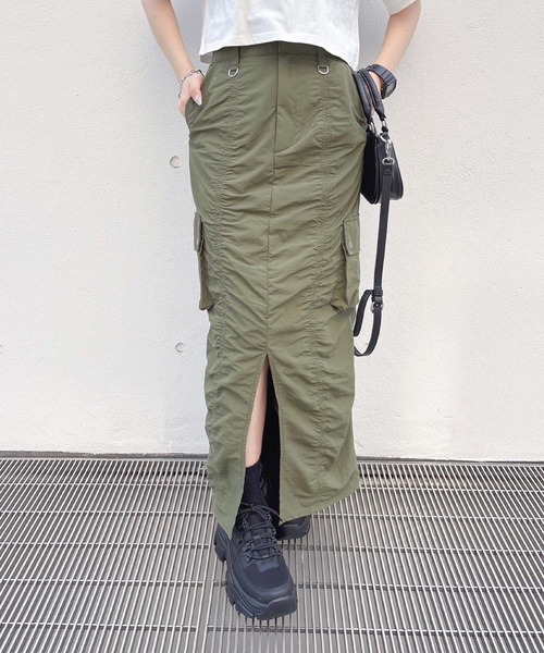 【セール】ギャザーロングスカート(スカート)|ENVYM(アンビー) 【セール】ギャザーロングスカート(スカート)|ENVYM(アンビー)