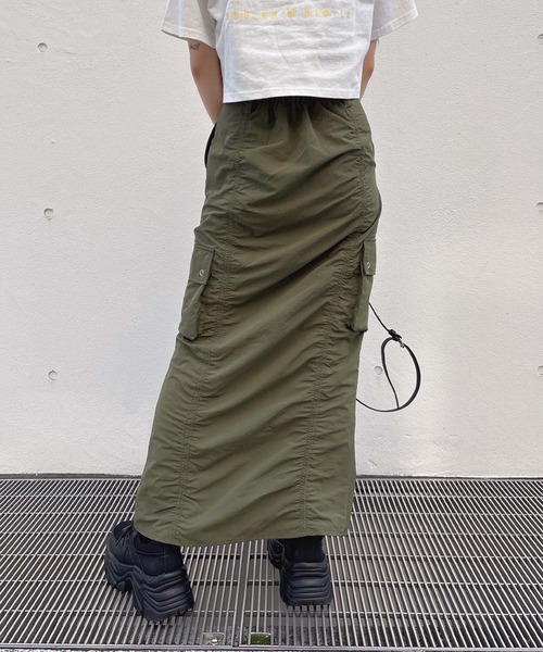 【セール】ギャザーロングスカート(スカート)|ENVYM(アンビー) 【セール】ギャザーロングスカート(スカート)|ENVYM(アンビー)