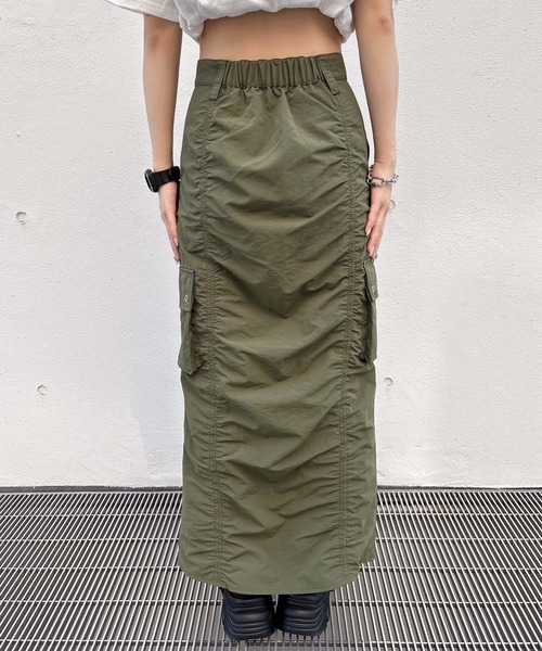 【セール】ギャザーロングスカート(スカート)|ENVYM(アンビー) 【セール】ギャザーロングスカート(スカート)|ENVYM(アンビー)