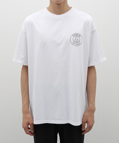 PARIS SAINT-GERMAIN(パリサンジェルマン)の「【Paris Saint-Germain / パリ・サン=ジェルマン】BANANA YAMAMOTO PLJ-1 TEE(Tシャツ/カットソー・メンズ・ホワイト・MEDIUM)」の1枚目の写真