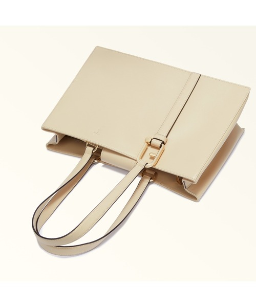 FURLA（フルラ）の「FURLA NUVOLA L TOTE（トートバッグ・レディース・アイボリー・ONE SIZE）」の3枚目の写真