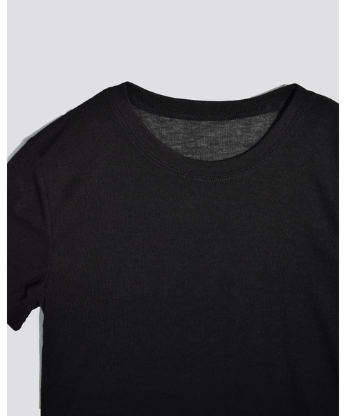 kiehtova（キエトヴァ）の「【kiehtova】sheer tops/シアートップス　ショートスリーブ カットソー（Tシャツ/カットソー・レディース・カーキ/ブラック/ブルー/ホワイト/グレー・FREE）」の16枚目の写真