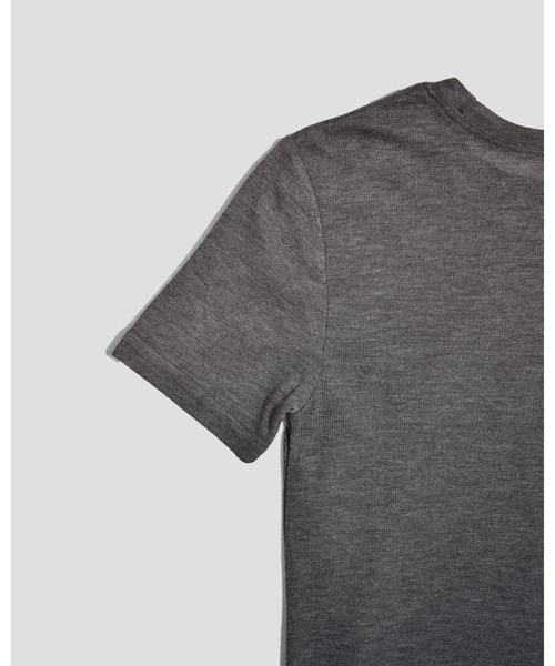 kiehtova（キエトヴァ）の「【kiehtova】sheer tops/シアートップス　ショートスリーブ カットソー（Tシャツ/カットソー・レディース・カーキ/ブラック/ブルー/ホワイト/グレー・FREE）」の8枚目の写真