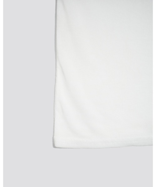 kiehtova（キエトヴァ）の「【kiehtova】sheer tops/シアートップス　ショートスリーブ カットソー（Tシャツ/カットソー・レディース・カーキ/ブラック/ブルー/ホワイト/グレー・FREE）」の12枚目の写真