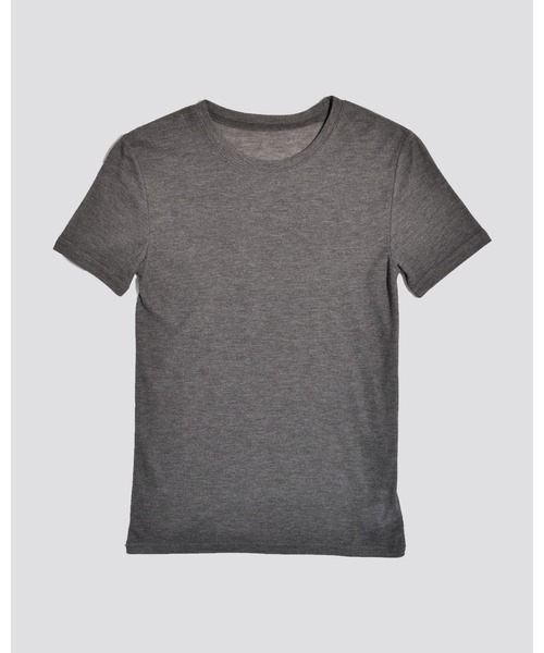 kiehtova（キエトヴァ）の「【kiehtova】sheer tops/シアートップス　ショートスリーブ カットソー（Tシャツ/カットソー・レディース・カーキ/ブラック/ブルー/ホワイト/グレー・FREE）」の20枚目の写真