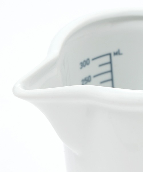 studio CLIP(スタディオクリップ)の「【daily CLIP】ポーセリンジャグ 300ML(グラス/マグカップ/タンブラー・レディース・ホワイト・FREE)」の5枚目の写真