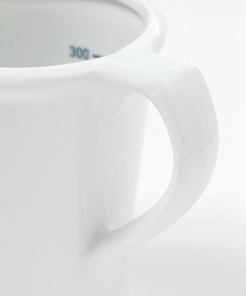studio CLIP(スタディオクリップ)の「【daily CLIP】ポーセリンジャグ 300ML(グラス/マグカップ/タンブラー・レディース・ホワイト・FREE)」の3枚目の写真