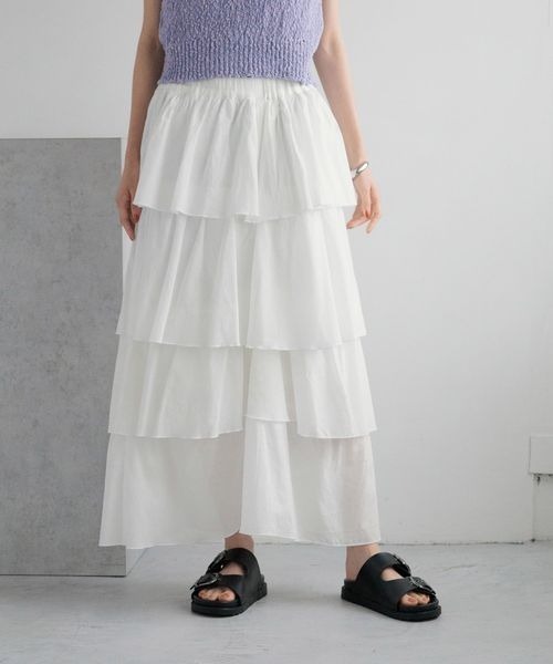 jungページ1 セール】フリルティアードスカート 137303（スカート）｜LOWRYS FARM