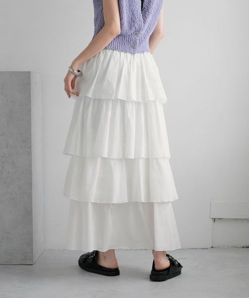 セール】フリルティアードスカート 137303（スカート）｜LOWRYS