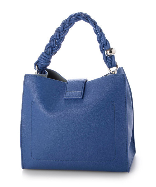 cache cache(カシュ カシュ)の「カシュカシュ cachecache / ベルトフラップメッシュハンドル2wayトート(ショルダーバッグ・レディース・ライトグレー/ブルー/ブラック・FREE)」の12枚目の写真