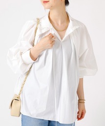 Rouge vif | ハイネックリボンブラウス(シャツ/ブラウス)