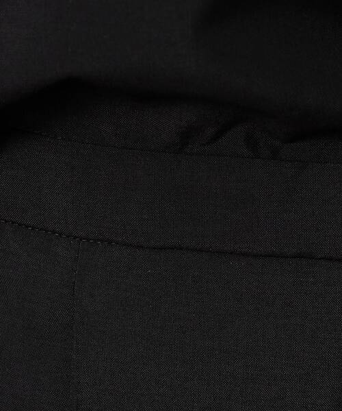 OPAQUE.CLIP（オペークドットクリップ）の「◆リネンライクオールインワン【洗濯機洗い可】（サロペット/オーバーオール・レディース・ブラック/チャコールグレー・38/40/42）」の10枚目の写真