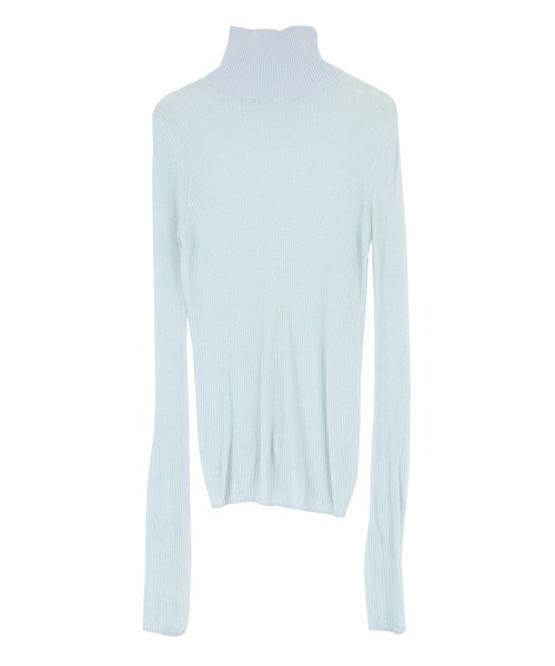 セール】ハイネックリブシアーニット（ニット/セーター）｜titivate