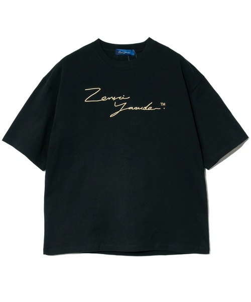 go slow caravan(ゴースローキャラバン)の「ZENRI YASUDA/ゼンリヤスダ パグとテントバックブリントTシャツ(Tシャツ/カットソー・メンズ・ブラック/グリーン・X-LARGE/LARGE/MEDIUM)」の12枚目の写真