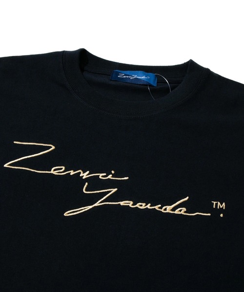 go slow caravan(ゴースローキャラバン)の「ZENRI YASUDA/ゼンリヤスダ パグとテントバックブリントTシャツ(Tシャツ/カットソー・メンズ・ブラック/グリーン・X-LARGE/LARGE/MEDIUM)」の11枚目の写真