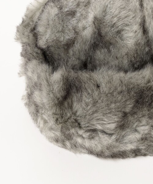 BEAMS HEART(ビームスハート)の「6パネル ロシアン帽(ハット・レディース・ライトグレー/ブラウン/グレー・ONE SIZE)」の11枚目の写真