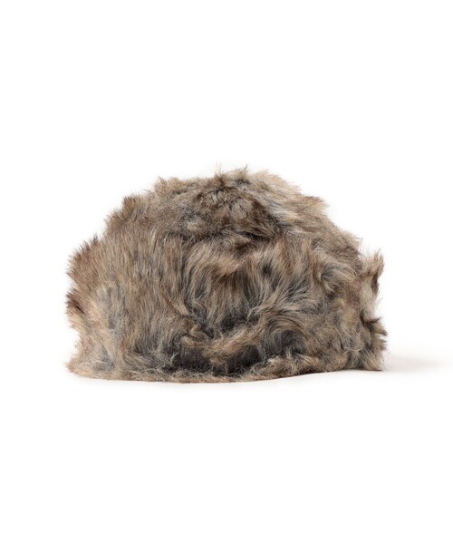 BEAMS HEART(ビームスハート)の「6パネル ロシアン帽(ハット・レディース・ライトグレー/ブラウン/グレー・ONE SIZE)」の12枚目の写真