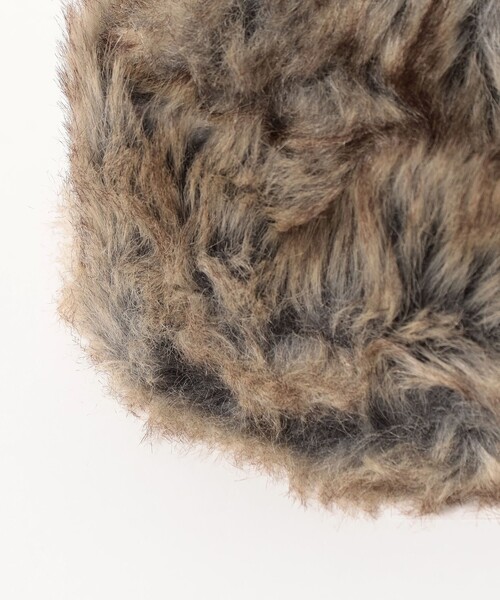 BEAMS HEART(ビームスハート)の「6パネル ロシアン帽(ハット・レディース・ライトグレー/ブラウン/グレー・ONE SIZE)」の15枚目の写真